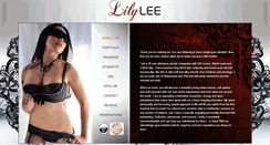 Desktop Screenshot of lily-lee.com