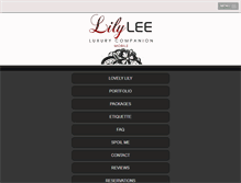 Tablet Screenshot of lily-lee.com